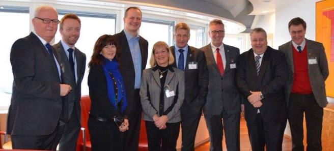 Alle ordførerne er opptatt av kommunereformen.