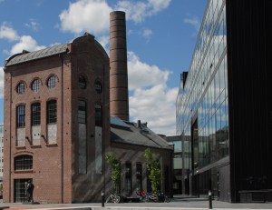 Grønland Union med bygninger