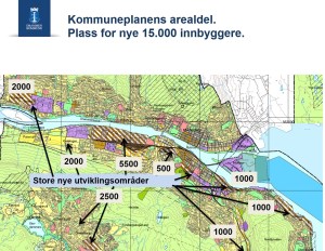 Byen vokser og trafikken vokser med den.